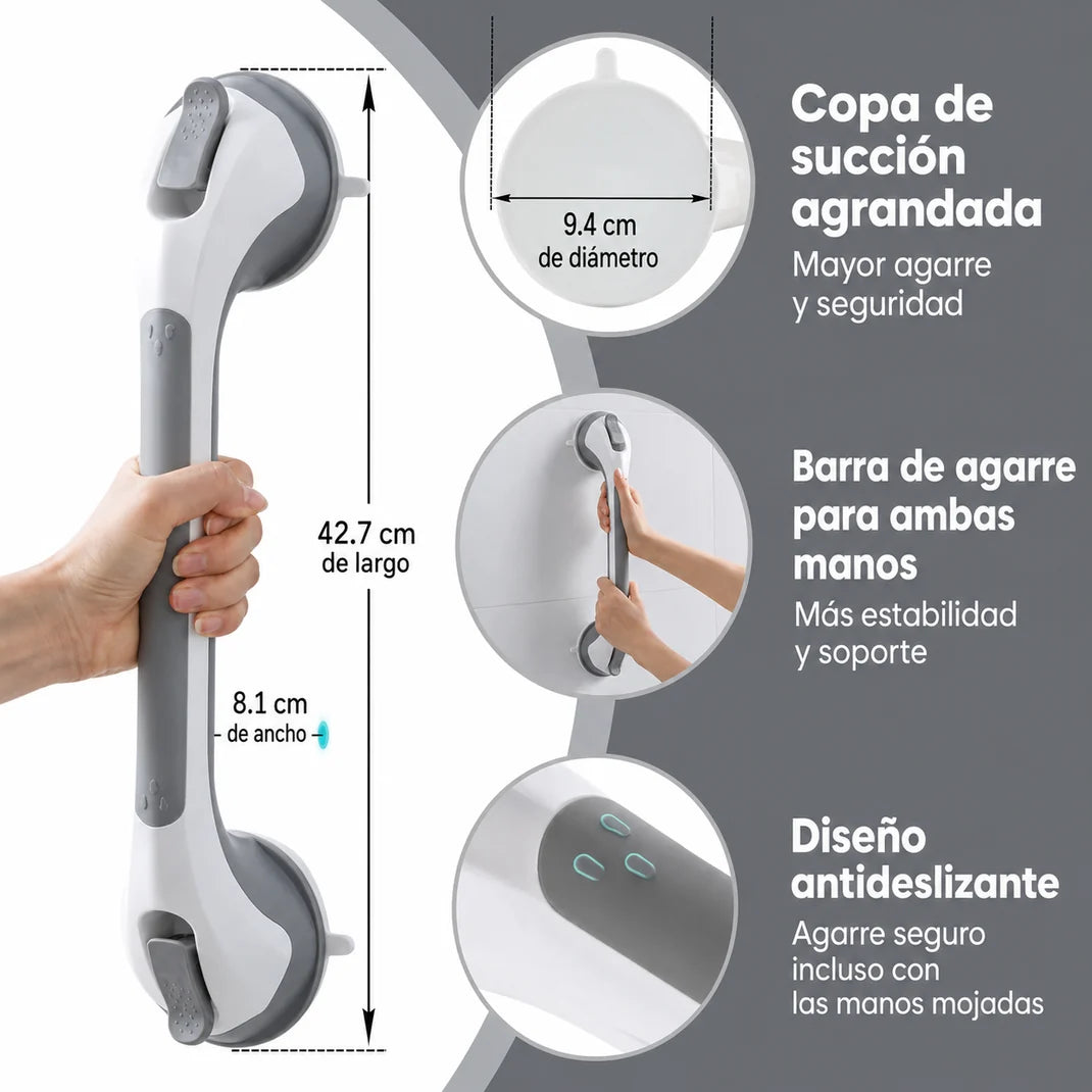 Barra de apoyo para ducha