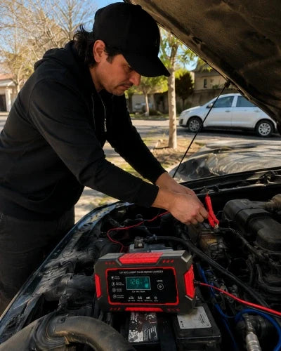 Cargador para Baterías de Auto