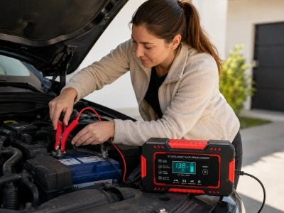 Cargador para Baterías de Auto